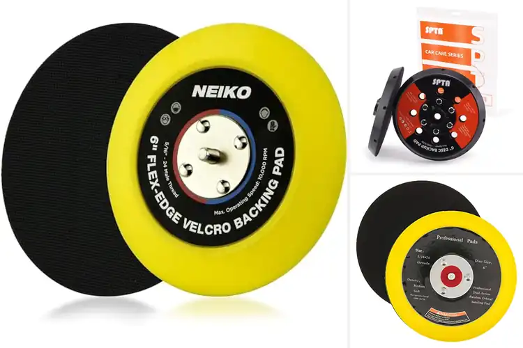 Detailed view of Best 6 Inch Backing Plate Polishers