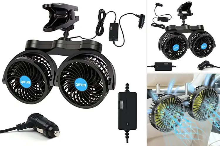 Detailed view of Best Adjustable Car Fans