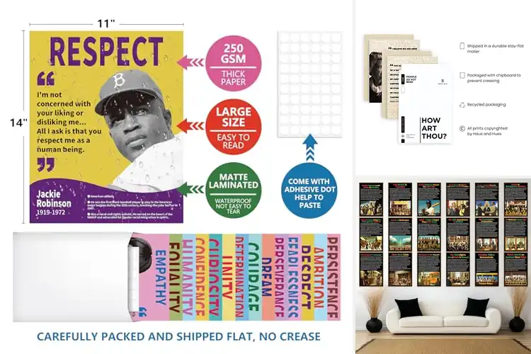 Detailed view of Best African American History Posters