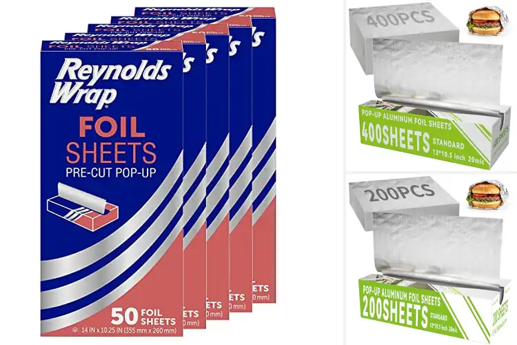 Detailed view of Best Aluminum Foil Sheets