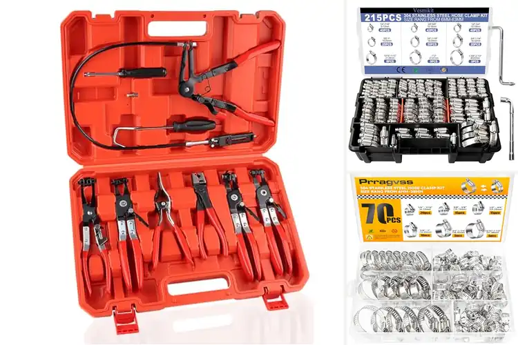 Detailed view of Best Automotive Hose Clamp Sets