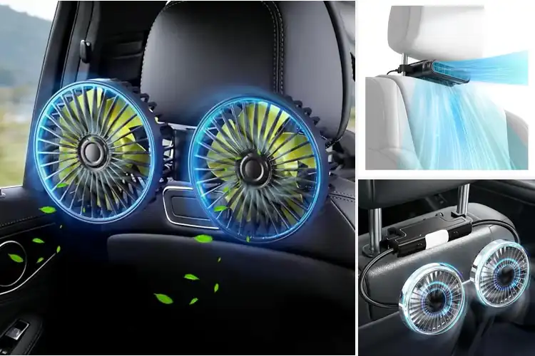 Detailed view of Best Backseat Car Fans