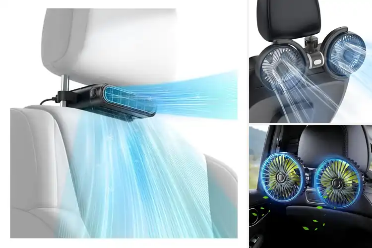 Detailed view of Best Backseat Cooling Fans: 10 Top Picks for a Cooler Ride
