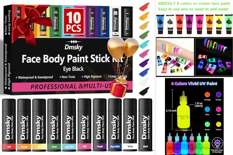 Detailed view of Best Body Paints