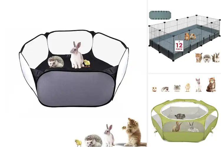Detailed view of Best Bunny Playpens: Top 10 Picks for Happy, Secure Bunnies