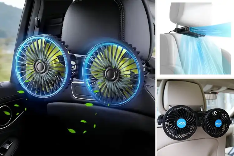 Detailed view of Best Car Fans For Back Seats: 10 Top Picks for Cool Comfort