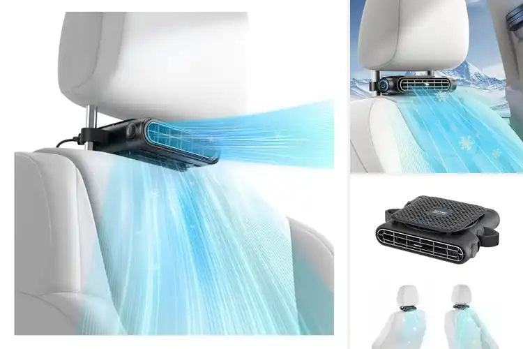 Detailed view of Best Car Seat Cooling Fans