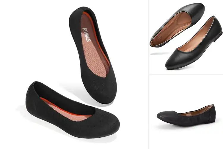 Detailed view of Best Comfortable Slip On Flats for All-Day Ease