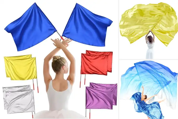 Detailed view of Best Dance Performance Flags