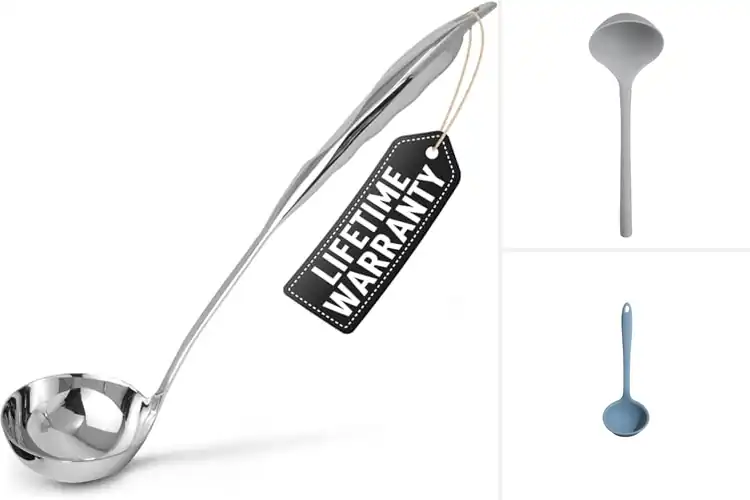 Detailed view of Best Dishwasher Safe Ladles for Easy Cooking