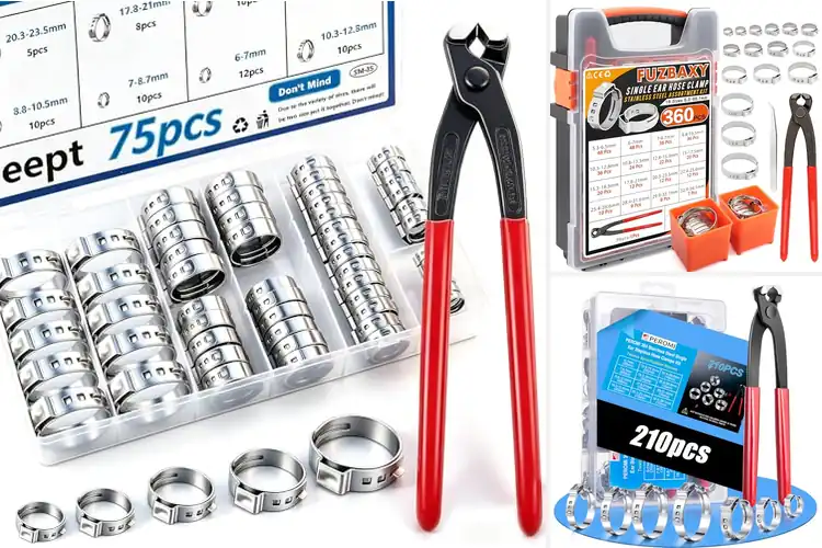 Detailed view of Best Ear Hose Clamp Kits: Top 10 Durable & Easy-to-Use Picks