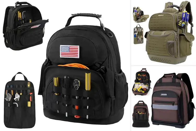 Detailed view of Best Ergonomic Tool Backpacks For Comfort