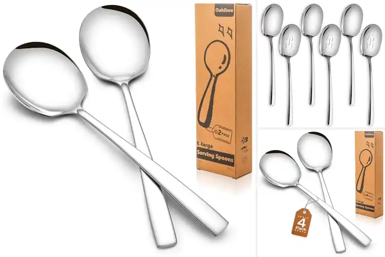 Detailed view of Best Extra Large Serving Spoons: Top 10 Stylish Picks