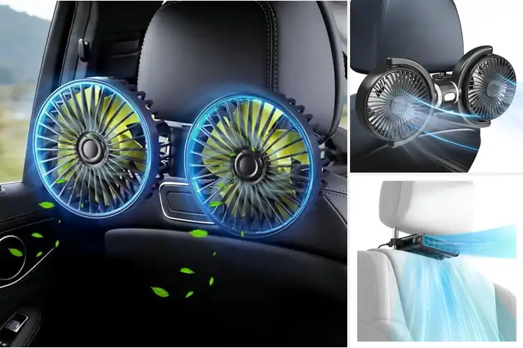Detailed view of Best Family Backseat Car Fans: Top 10 Cool Comfort Picks
