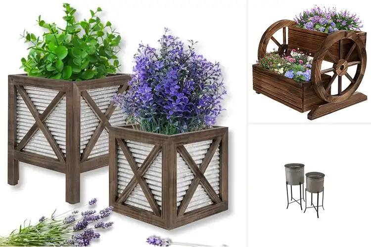 Detailed view of Best Farmhouse Planters: Top 10 Rustic Picks