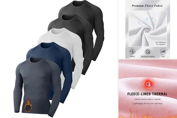 Detailed view of Best Fleece Base Shirts: Stay Warm & Cozy with Top Picks