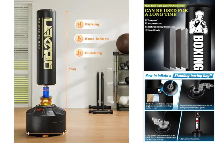 Detailed view of Best Freestanding Punching Bags