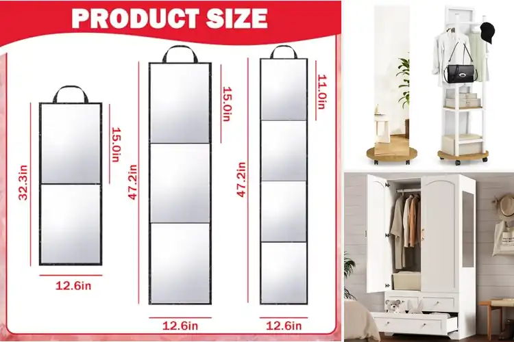 Detailed view of Best Full-Length Mirror Wardrobes