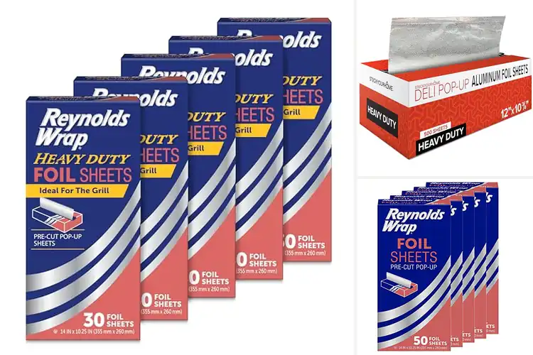 Detailed view of Best Heavy Duty Aluminum Foil Sheets
