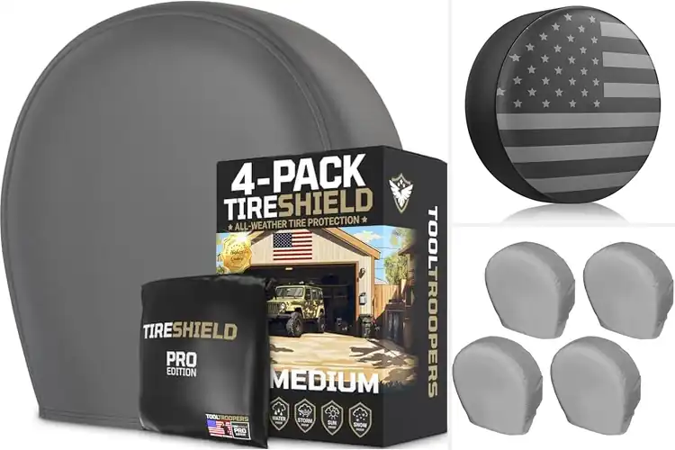 Detailed view of Best Heavy-Duty Tire Covers for Ultimate Protection