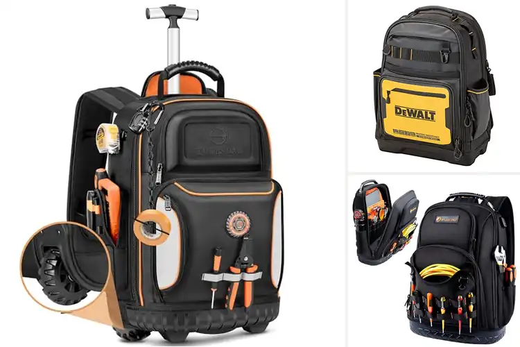 Detailed view of Best High Capacity Tool Backpacks