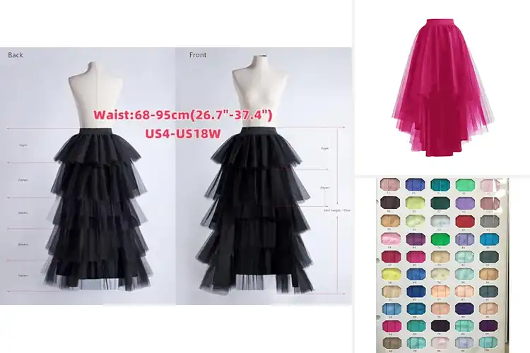 Detailed view of Best High Low Tutu Skirts