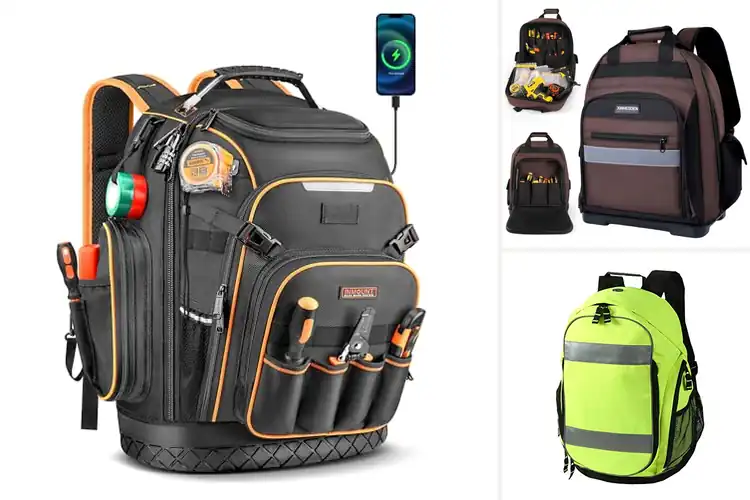 Detailed view of Best High-Visibility Tool Backpacks