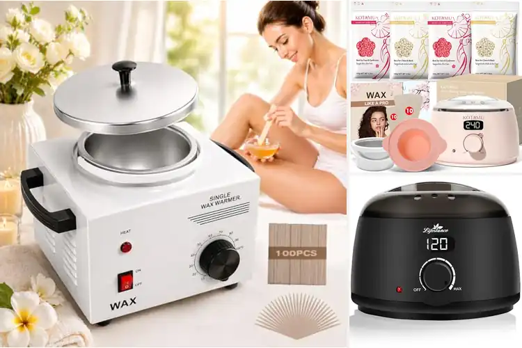 Detailed view of Best Home Wax Heaters for Smooth Results