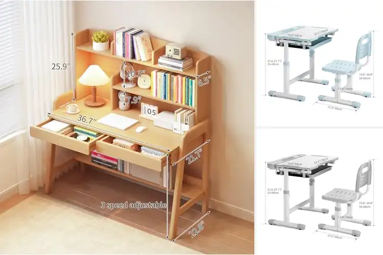 Detailed view of Best Kids Study Desks