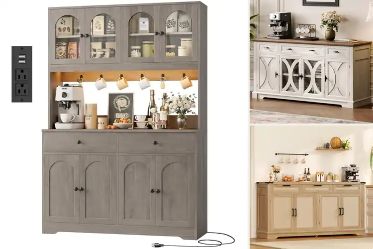 Detailed view of Best Large Dining Room Cabinets