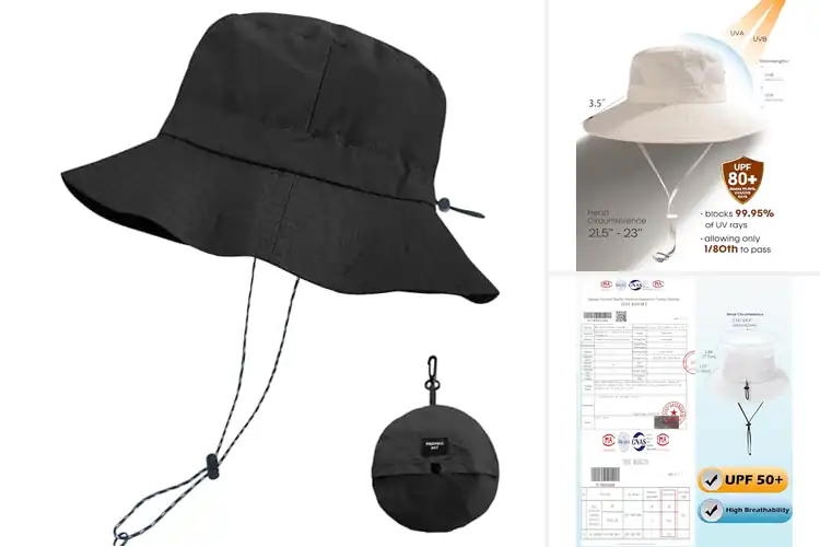 Detailed view of Best Lightweight Nylon Sun Hats