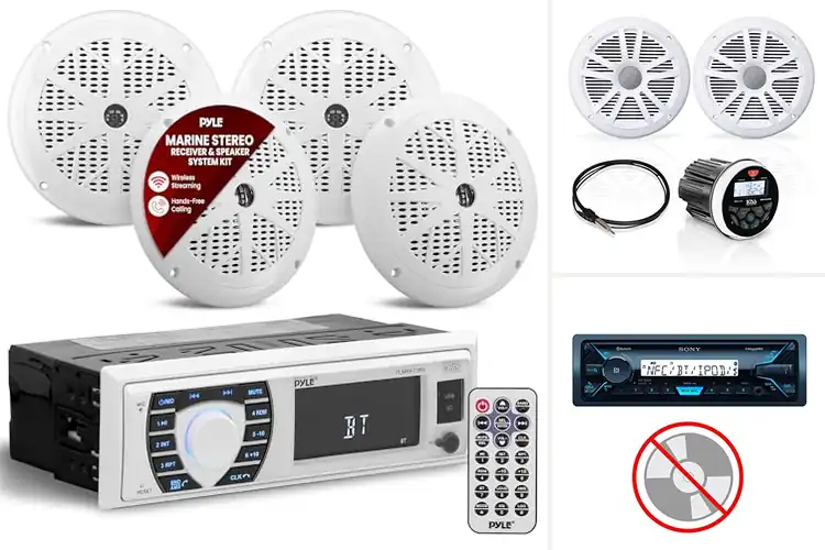 Detailed view of Best Marine Stereo Systems