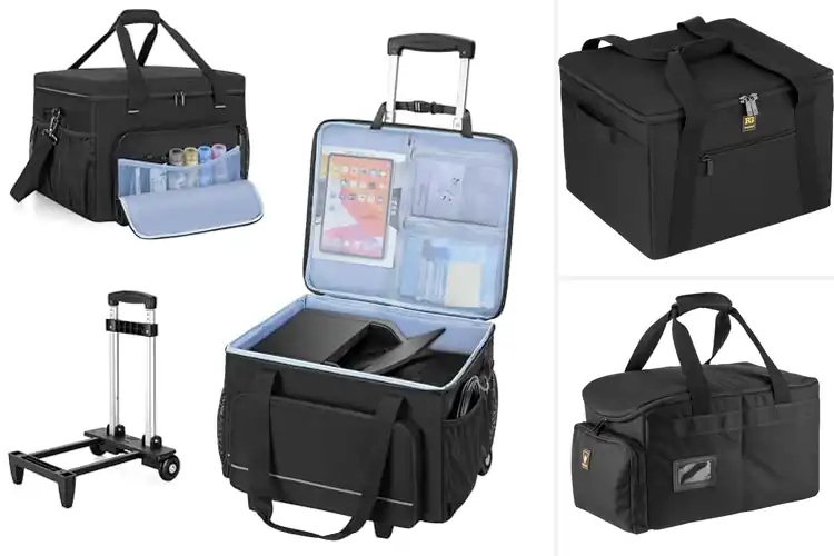 Detailed view of Best Padded Printer Cases for Safe, Organized Transport