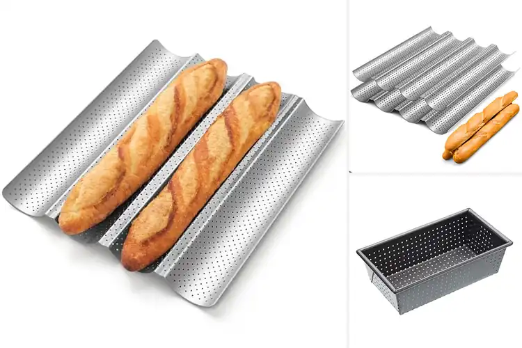 Detailed view of Best Perforated Bread Pans