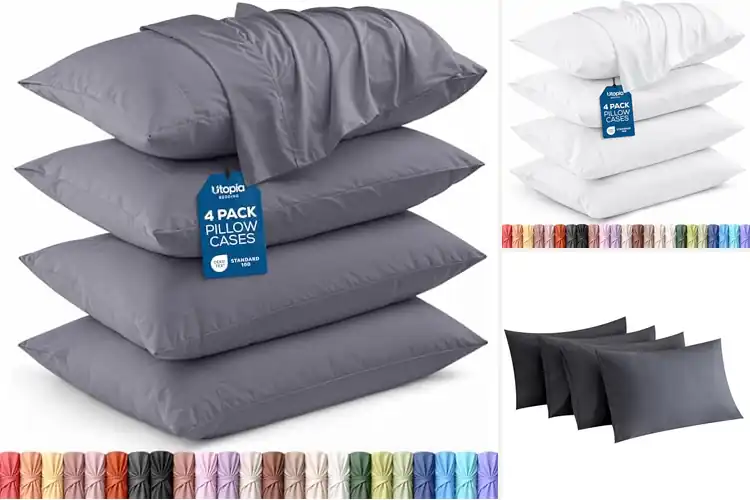 Detailed view of Best Pillow Cases: 10 Top Picks for Ultimate Comfort & Style