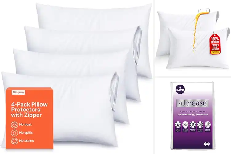 Detailed view of Best Pillow Protectors: Top 10 Picks for Fresh, Clean Sleep