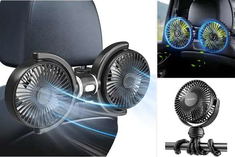 Detailed view of Best Portable Backseat Car Fans: Top 10 Picks for Cool Rides