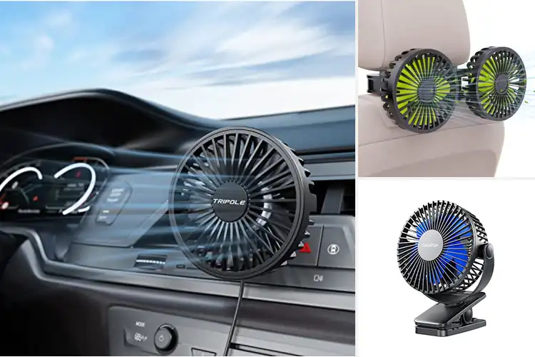Detailed view of Best Portable Car Fans: Top 10 Picks for Cool Summer Drives