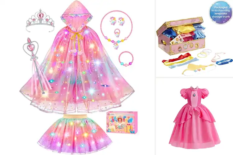 Detailed view of Best Princess Costumes