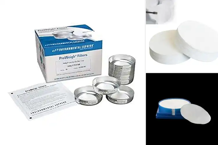 Detailed view of Best ProWeigh 47mm Glass Fiber Filters Standard Methods