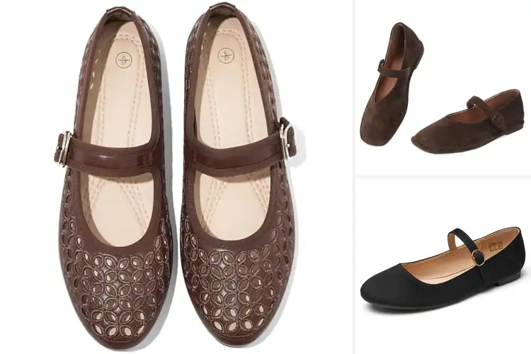 Detailed view of Best Retro Flat Shoes