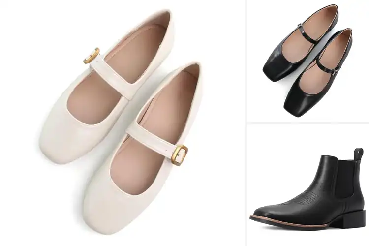 Detailed view of Best Retro Square Toe Shoes: 10 Timeless Picks