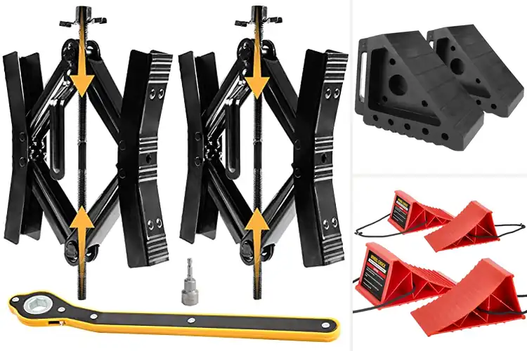Detailed view of Best RV Wheel Chocks