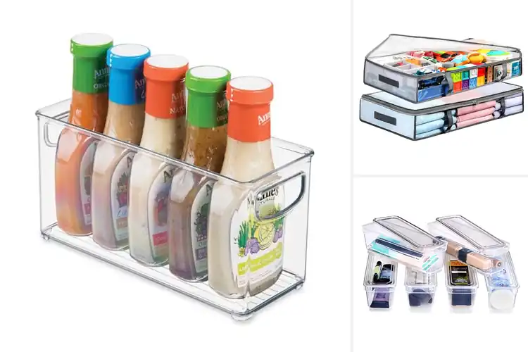 Detailed view of Best Slim Storage Containers