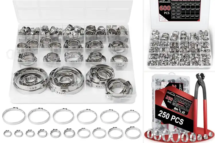 Detailed view of Best Stainless Steel Ear Clamps