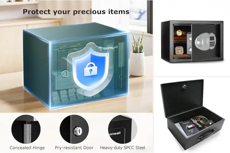 Detailed view of Best Steel Lockboxes