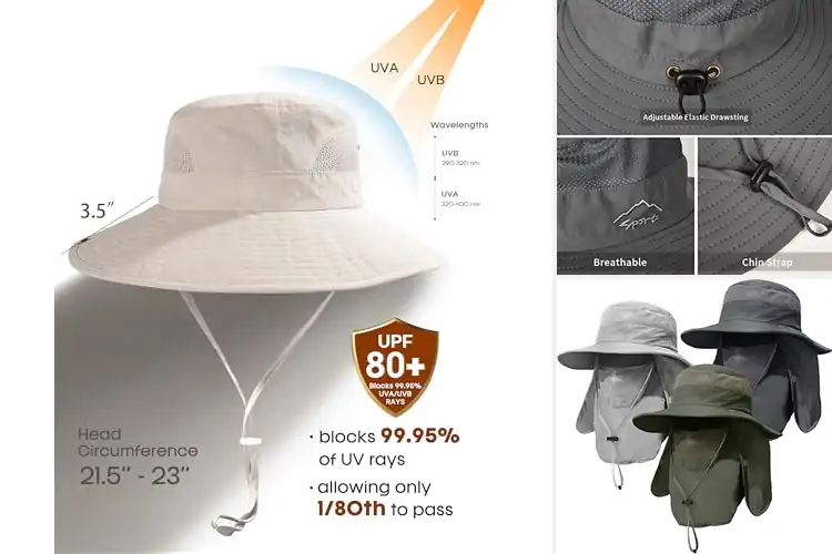 Detailed view of Best Summer Sun Protection Hats: Top 10 Stylish & Safe Picks