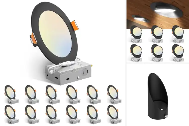 Detailed view of Best Textured Black Downlights