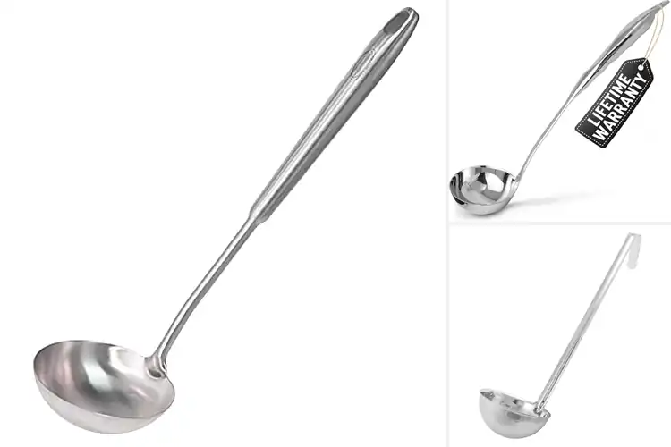 Detailed view of Best Thick Stainless Ladles