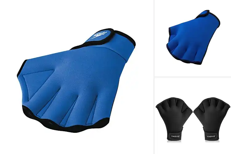 Detailed view of Best Training Swim Gloves